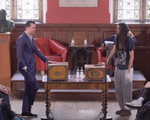 Charlie Kirk at Oxford